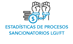 Estadísticas de Procesos Sancionatorios LGI/FT