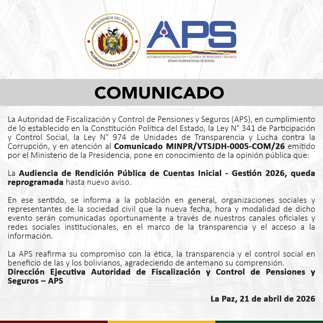 Comunicado RPC 2026